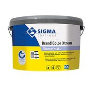 SIGMA Brandicolor Xtreme - Pittura per interni, 12,5 l, molto opaca, colore bianco, super-coprente