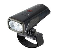 SIGMA Buster 1600HL | lampada ricaricabile per casco da 1.600 lumen | Lampada da casco con 6 modalità di luce | Ottimo flusso luminoso grazie all'innovativa doppia lente