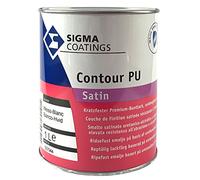 Sigma Contour PU Satin bianco 1L