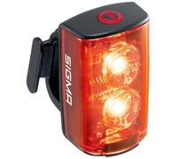 SIGMA - Buster RL 80 | Luce posteriore per bicicletta da 80 lumen | Fanale posteriore a LED ricaricabile | con funzione “Memory” per un utilizzo pratico