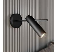 SIGMA Faretto da parete Leda 1, 1 luce, nero Sigma