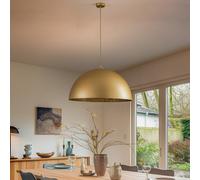 SIGMA Lampada a sospensione Fera, oro/nero maculato, Ø70cm Sigma