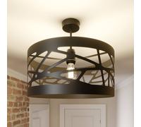 SIGMA Modulo plafoniera Frez paralume campione Ø39cm nero Sigma