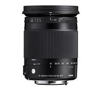 Sigma Obiettivo 18-300mm-F/3.5-6.3 AF DC Macro OS HSM (C), Attacco Nikon, Nero