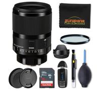 Sigma Obiettivo artistico 35 mm f1.4 DG DN per Sony E con Sunshine Photo Basic Bundle - 4 anni di garanzia del produttore USA