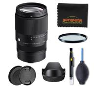 Sigma Obiettivo contemporaneo 16-300mm f3.5-6.7 DC OS per Sony E con Sunshine Photo Basic Bundle - 4 anni di garanzia del produttore