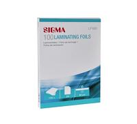 SIGMA Pellicole per laminazione LF480, PET/EVA, DIN A4, trasparente, 100 unità