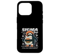 Sigma Penguin Boy Funny Italian-Brainrot Gen Z Meme Custodia per iPhone 16 Pro