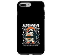 Sigma Penguin Boy Funny Italian-Brainrot Gen Z Meme Custodia per iPhone 7 Plus/8 Plus