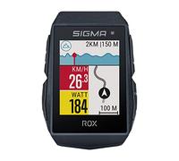 SIGMA ROX 11.1 EVO Black Sensor Set | Ciclocomputer e navigatore GPS wireless con sensori di velocità, frequenza cardiaca e cadenza | Navigazione GPS outdoor con misurazione dell'altitudine