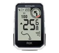 SIGMA ROX 2.0 ENDURANCE Bianco | Ciclocomputer GPS con OVERCLAMP BUTLER | Navigatore GPS wireless | Compatibile con le bici elettriche | Autonomia di 26 ore