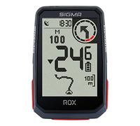 SIGMA ROX 4.0 Black | Computer da bici senza fili con navigatore GPS e supporto incluso | Navigatore GPS per escursioni all'aperto con altimetro