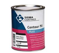 Sigma Smalto Contour PU Matt 1 LT Bianco Alchidico-Poliuretanico Monocomponente per Esterni