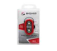 SIGMA Sport Micro Duo Universal LED Safety Light, Bambina, Silver,