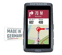 SIGMA Sport - ROX 12.1 EVO Ciclocomputer GPS wireless 3" | Made in Germany | Navigatore bici con 150 funzioni, GLONASS & Bluetooth - Compatibile con Komoot & E-Bike - Set con Sensore, Grigio Notte
