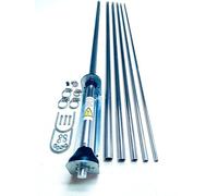 Sigma Venom 5/8 wave Silver Rod CB Base Station Antenna 10 & 11 Metri