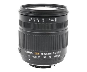 Sigma Wide Angle-Telephoto 18-125mm f/3.5-5.6 DC Nikon