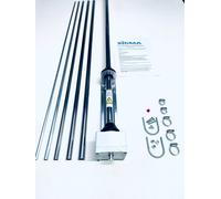 Sigma X-80 XP 1kW HF Verticale Antenna 80 A 6 Metri Con Resistente Alluminio