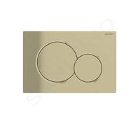 Placca di azionamento Geberit Sigma01 placca di azionamento per 2-flush (Samba nuovo), Colorazione: acciaio inox zincato - 115.770.DT.5