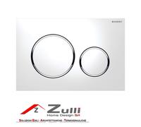 Geberit Sigma 20 Placca di Comando Bianco/cromato lucido/bianco | 115.882.KJ.1