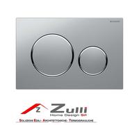 SIGMA20 TASTO SATINATO CR SATIN PLACCA DI COMANDO PER CASSETTA GEBERIT