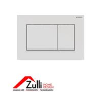 Geberit Sigma20 plaques de déclenchement, pour rinçage à 2 quantités, rectangulaire, 115.883.01.1, 115.883.01.1, Colorazione: laccato opaco bianco, rivestimento facile da pulire / bianco