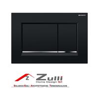 SIGMA30 TASTO NERO CR NERO PLACCA DI COMANDO PER CASSETTA GEBERIT