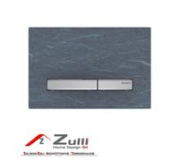 SIGMA50 PIETRA NATURALE ARDESIA PLACCA DI COMANDO PER CASSETTA GEBERIT