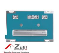 Placca Geberit Sigma 50 Personalizzabile - Pulsanti Cromo | 115.788.00.2