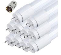 Sigmaled lighting - TUBO LED T8 G13 120cm 18W PROFESSIONALE - Alta efficienza 2340lm (130lm/W) - Luce bianca FREDDA 6000K - Sostituisce neon 36W - Fascio 300° - LED starter fornito - PACK da 10