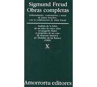 Sigmund Freud Obras Completas - Tomo X (Tascabile)