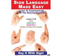 Sign Language Made Easy Lessons 1720 [Edizione: Regno Unito] [Edizione: Regno Unito]