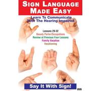 Sign Language Made Easy - Lessons 29-32 [DVD] [Edizione: Regno Unito]