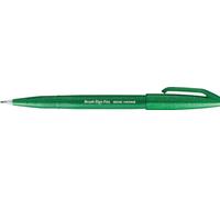 Sign Pen Brush verde Pentel