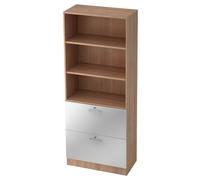 SIGNA G 7300 RE - Noce/Argento manico a forma di ringhiera in plastica