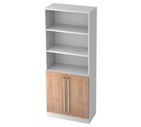 SIGNA G 7700 CE - Bianco/Noce maniglia in metallo cromato