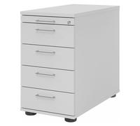 SIGNA SC50 - Cassettiera Maniglia ad arco in metallo Grigio