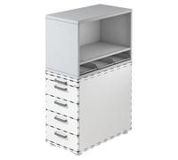 SIGNA SCA1 - Cassettiera Grigio