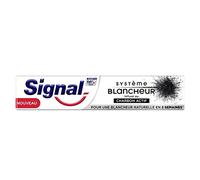 Signal Dentifricio bianchezza Carbone Attivo, Bianchezza naturale, Pulisce e purifica, elimina le macchie 75 ml