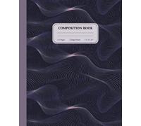 Signal Drift Notebook | College Ruled Composition Journal | Futuristic Soundwave Design Writing Notebook for Students & Creatives: Inspired by motion, ... and the invisible patterns that shape ideas