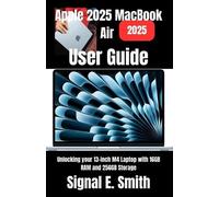Signal E Smith Apple 2025 MacBook Air User Guide (Tascabile)