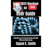 Signal E Smith Apple 2025 MacBook Air User Guide (Tascabile)