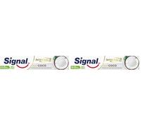 Signal Integral 8 Dentifricio Nature Elements Coco, 75 ml (Confezione da 2)