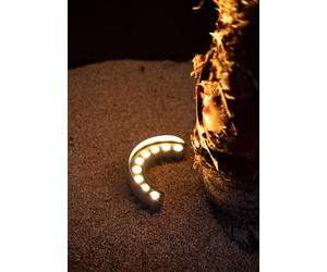 SIGNAL PROIETTORE LED 9W LUCE GIALLA DECORATIVO GIARDINO PIANTE ALBERI 9 METRI