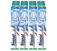 SIGNAL Spazzolino da denti x12 morbido, cura classica, igiene buco-dentale, riciclabile (confezione da 12)