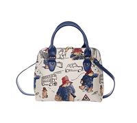 Signare Borsa a tracolla con motivo orso Paddington (borsa convertibile)