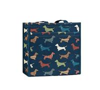 Signare Borsa a tracolla da donna, motivo: bassotto