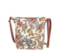 Signare Borsa a tracolla piccola da donna con tracolla (melograno e limone)
