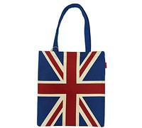 Signare Borsa piatta con bandiera del Regno Unito (Union Jack, FLAT-UJ)