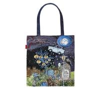 Signare Borsa piatta in tessuto con motivo arazzo (FLAT-) (Greyfriars Kirkyard)
